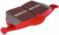 тормозные колодки ebc brakes dp3038c redstuff ceramic логотип