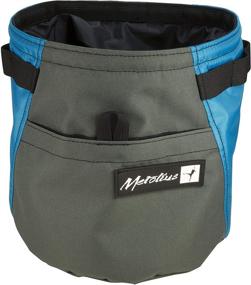 img 1 attached to 🧗 Metolius Dust Bin Chalk Bag Teal: The Ultimate Climbing Accessory in One Size