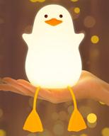 🦆 cute duck kids night light with touch sensor - amaredom nursery night light for kids breastfeeding and sleep aid, features soft eye-caring technology for enhanced nighttime comfort логотип