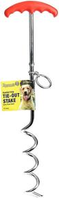 img 3 attached to 🐶 Convenient &amp; Durable Tie Out Stake for Dogs by Roscoe's Pet Products - Available in Various Sizes!