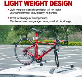 img 1 attached to 2-Pack Bicycle Quick-Release Alloy Fork Block Mounts Car Rack Carrier Holders for Car Pickup Bed by ALAVENTE