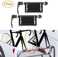 2-pack bicycle quick-release alloy fork block mounts car rack carrier holders for car pickup bed by alavente logo