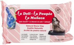img 1 attached to 🏺 ACTIVA La Doll Natural Air Dry Stone Clay - 1.1 lb (500g) (1600g)