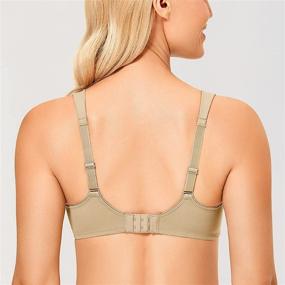 img 1 attached to DELIMIRA Coverage Minimizer Underwire Support Women's Accessories and Scarves & Wraps