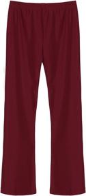 img 2 attached to TiaoBug Classic Stretchy Dancewear Trousers Sports & Fitness