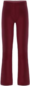 img 4 attached to TiaoBug Classic Stretchy Dancewear Trousers Sports & Fitness