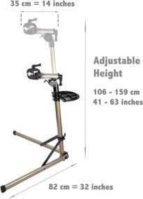 img 3 attached to 🚴 Bikehand E Bike Repair Stand: A Heavy Duty, Portable Workstand for EBIKEs, Mountain Bikes, and Road Bikes Maintenance (Max 110 lbs)