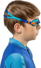 img 1 attached to 🐬 Cressi Colorful Kids Swim Goggles for Boys and Girls Age 4-8 - Dolphin 2.0, Starfish, and Seahorse: Italian Design