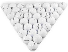 img 1 attached to 💣 TaylorMade Assorted White Golf Balls - 36 Pack in Mint Condition