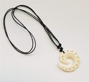 img 2 attached to Swimmi Pendant Adjustable Necklace FA323