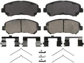 img 4 attached to 🔵 Керамические колодки для дисковых тормозов Wagner QuickStop ZD1374