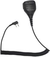 shoulder microphone handheld external compatible logo