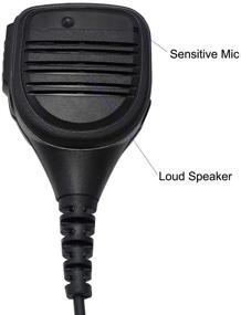 img 3 attached to Shoulder Microphone Handheld External Compatible