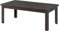 martin svensson home ventura coffee table: elegant espresso addition for your living space logo