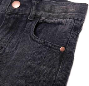img 1 attached to 👖 Comfortable and Stylish: Bienzoe Boy's Cotton Adjustable Waist Slim Denim Pants Blue Jeans