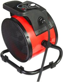 img 1 attached to 🔥 HeTR Portable Space Heater: 1500 Watt Forced Air Heater with Ceramic Element - Ideal for Office, Home, Garage, and Workshop - ETL Listed