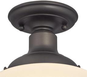 img 2 attached to Westinghouse 6342200 Scholar One Light Semi Flush