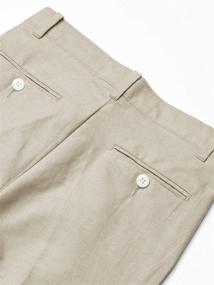 img 3 attached to 👖 IZOD Boys' Flat Front Oxford Dress Pant