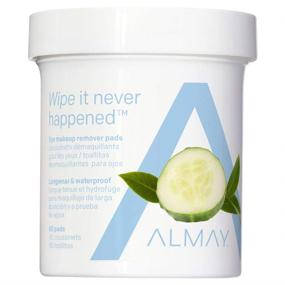 img 4 attached to 👁️ Almay Longwear & Waterproof Eye Makeup Remover Pads - Hypoallergenic, Cruelty-Free, Ophthalmologist Tested (80 Pads)