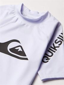 img 1 attached to 👕 Quiksilver Little Short Sleeve Rashguard: Ideal Boys' Clothing and Swimwear