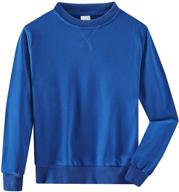 spring gege crewneck pullover sweatshirts: trendy boys' fashion hoodies & sweatshirts logo