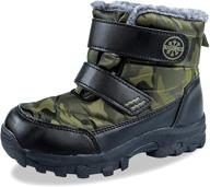 👟 ubfen winter outdoor resistant weather boys' shoes: ultimate protection for outdoor activities logo