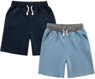 👕 uncoo healthy fabric active jogger: superior quality boys' clothing and shorts logo