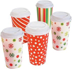 img 4 attached to Christmas Holiday Paper Cups Insulated