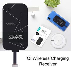 img 1 attached to Nillkin Qi Wireless Charger Receiver - Wireless Charging Receiver Magic Tag Patch Module Chip For Samsung Galaxy J7/J3/Kindle Paperwhite/LG V10 And Other Micro USB Devices