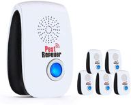 🐸 frogolice ultrasonic pest repeller (6-pack): powerful indoor electronic pest control repellent for bugs, ants, mosquitoes, mice, spiders, roaches, rats, fleas, flies logo