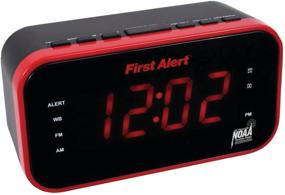 img 1 attached to 🌦️ First Alert Weather Radio,Red/Black (SFA150) - Stay Informed and Prepared!