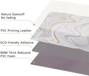 img 1 attached to Colorful Star Waterproof Cushioned Non Slip