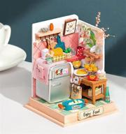 миниатюрный кукольный домик rolife для взрослых, кухня логотип