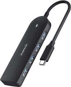 img 4 attached to 💻 Inateck USB C Хаб: Расширьте свои возможности с 4 высокоскоростными портами USB типа A 3.0