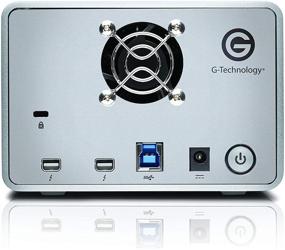 img 2 attached to 💾 G-Technology 16TB G-RAID Thunderbolt 2 USB 3.0 Dual Drive Storage System Silver - 0G04097-1
