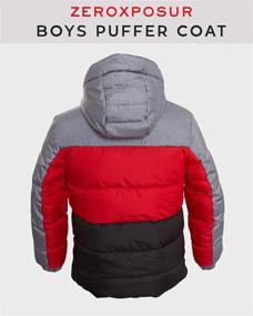 img 1 attached to ZeroXposur Puffer Jacket Elastic X Large Boys' Clothing : Jackets & Coats