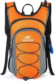 img 4 attached to 🎒 RUPUMPACK Insulated Hydration Pack Backpack with 2L Water Bladder, Ideal for Day Hiking, Cycling, Running, Biking, and Kids