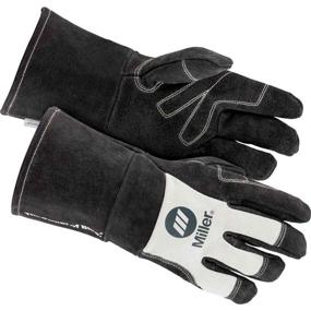 img 2 attached to XL Miller Electric Men's MIG Welding Gloves, Model 271889