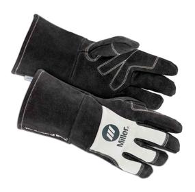 img 1 attached to XL Miller Electric Men's MIG Welding Gloves, Model 271889