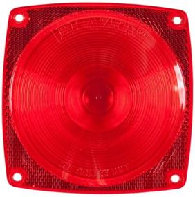 img 2 attached to Blazer International B983 Red Stop/Tail/Turn Light Replacement Lens: Durable and Efficient