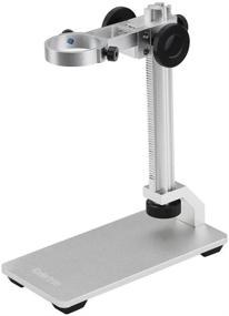 img 4 attached to Koolertron Portable USB Microscope Stand - Adjustable Manual Focus, Aluminum Alloy Holder for Digital Microscopes with Up and Down Adjustment Support
