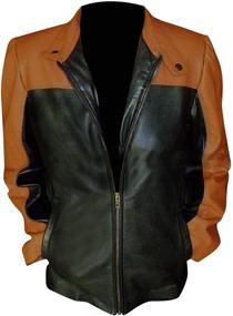 img 4 attached to CHICAGO FASHIONS Leather Mariska Hargitay Apparel