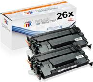 🖨️ starink 2-pack compatible toner cartridge replacement for hp cf226x 26x (cf226a 26a) black - ideal for m402n mfp m426fdw m402 m426 series printers logo