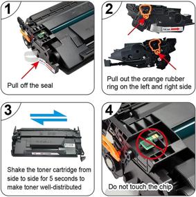 img 1 attached to 🖨️ Starink 2-Pack Compatible Toner Cartridge Replacement for HP CF226X 26X (CF226A 26A) Black - Ideal for M402n MFP M426fdw M402 M426 Series Printers