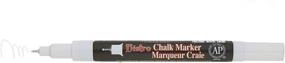 img 1 attached to Uchida of America Extra Fine Tip Bistro Chalk Marker | White for Precise & Vibrant Chalkboard Art