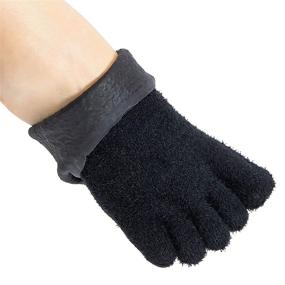 img 3 attached to 🧦 Gel Socks for Toe Separation (Black, US 7-10, 2 Pairs)