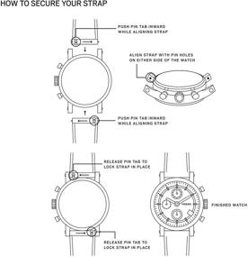 img 1 attached to Fossil Womens S181371 STRAP BAR