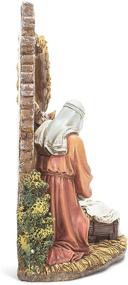 img 2 attached to 10 inch Christmas Nativity Scene Sculpture Figurine with Savior Birth