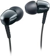 🎧 черные наушники philips she3900bk/27 вставные логотип