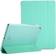 📱 procase ipad 9.7 case (old model) 2018 ipad 6th generation / 2017 ipad 5th generation case - ultra slim lightweight stand case with semi-transparent frosted back smart cover for ipad 9.7 inch – refreshing mint logo